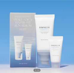 SKIN1004 Madagascar Centella Hyalu-Cica Water-Fit Sun Serum Value Edition Set SPF50+ PA++++ (50ml + 15ml)
