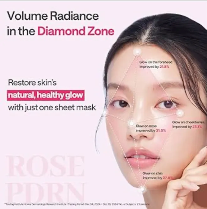 MEDIHEAL Rose PDRN Essential Mask Healthy Glow 24 ml