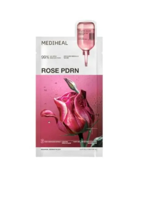 MEDIHEAL Rose PDRN Essential Mask Healthy Glow 24 ml