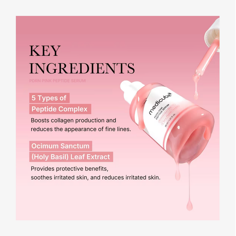 Medicube PDRN Pink Peptide Serum 30ml