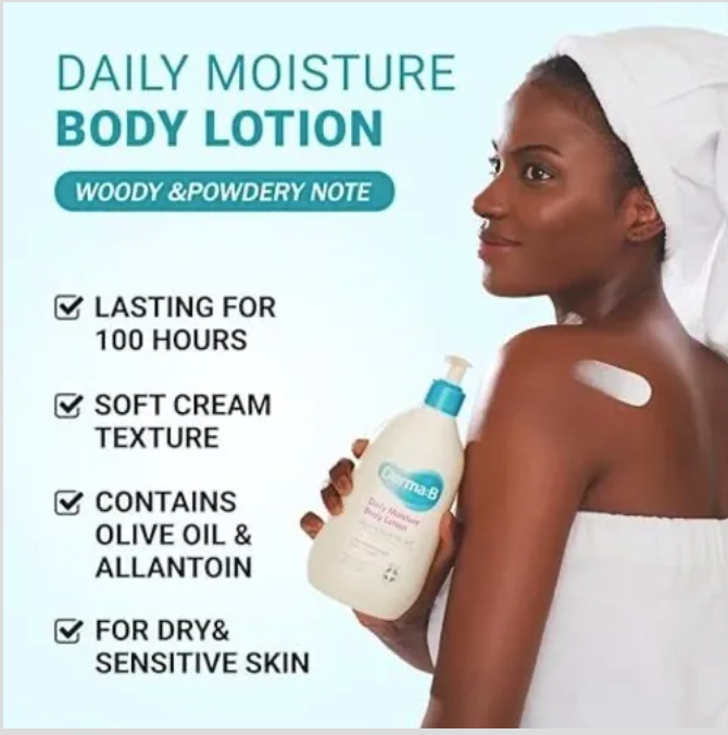 Derma B Daily Moisture Body Lotion 400 ml