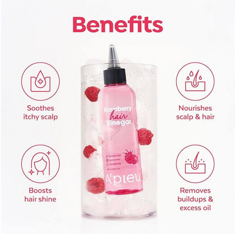 A’pieu Raspberry Hair Vinegar Treatment 200 ml
