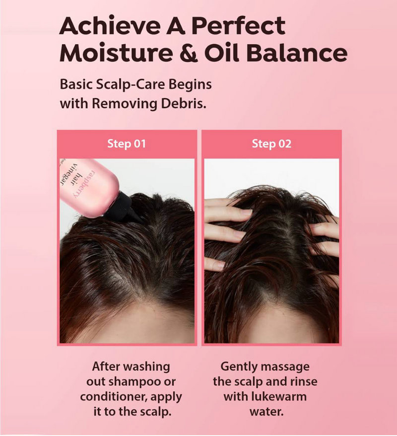 A’pieu Raspberry Hair Vinegar Treatment 200 ml