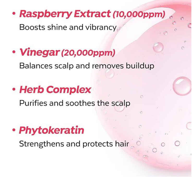 A’pieu Raspberry Hair Vinegar Treatment 200 ml