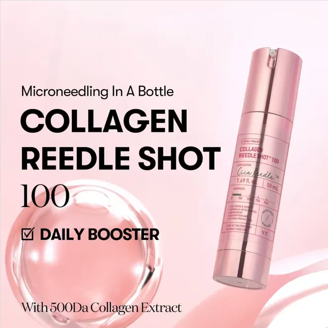 VT Collagen Reedle Shot 100 Set + Hydrogel Mask
