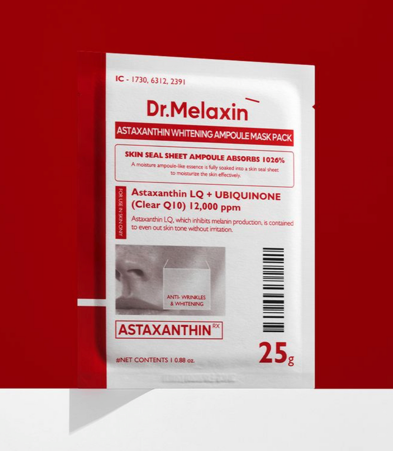 Dr. Melaxin Astaxanthin Whitening Ampoule Mask Pack 25g