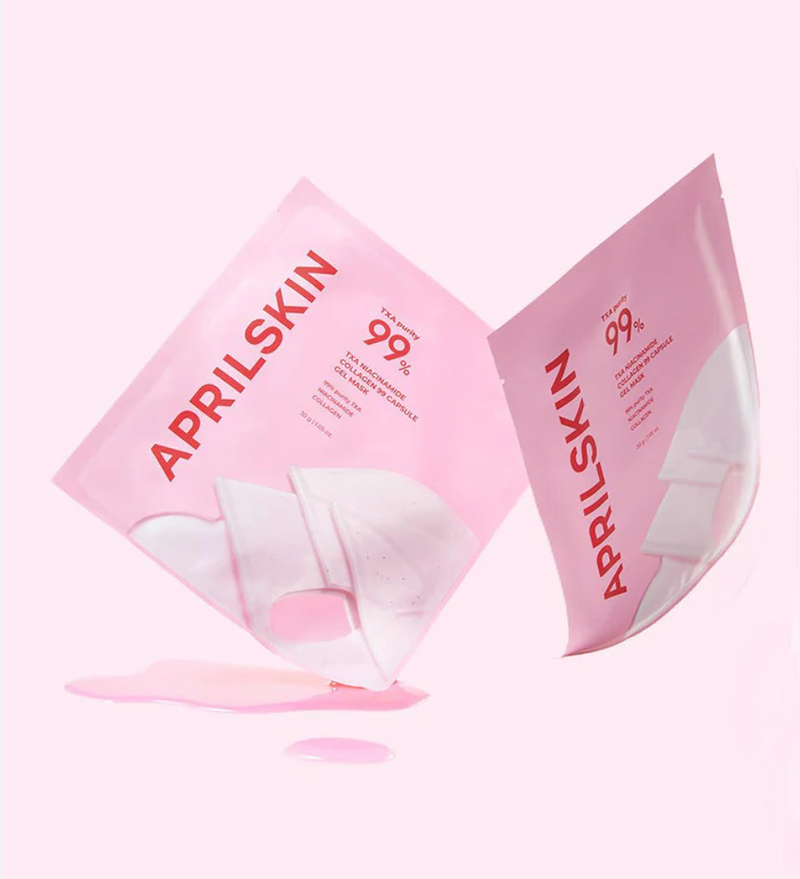 APRILSKIN TXA Niacinamide Collagen 99 Capsule Gel Mask 30g