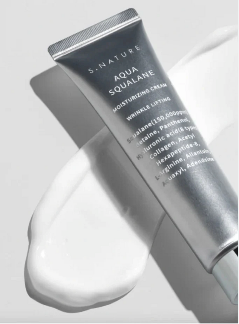 S.NATURE Aqua Squalane Moisturizing Cream Triple Set 180ml