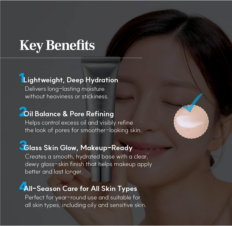 S.NATURE Aqua Squalane Moisturizing Cream Triple Set 180ml