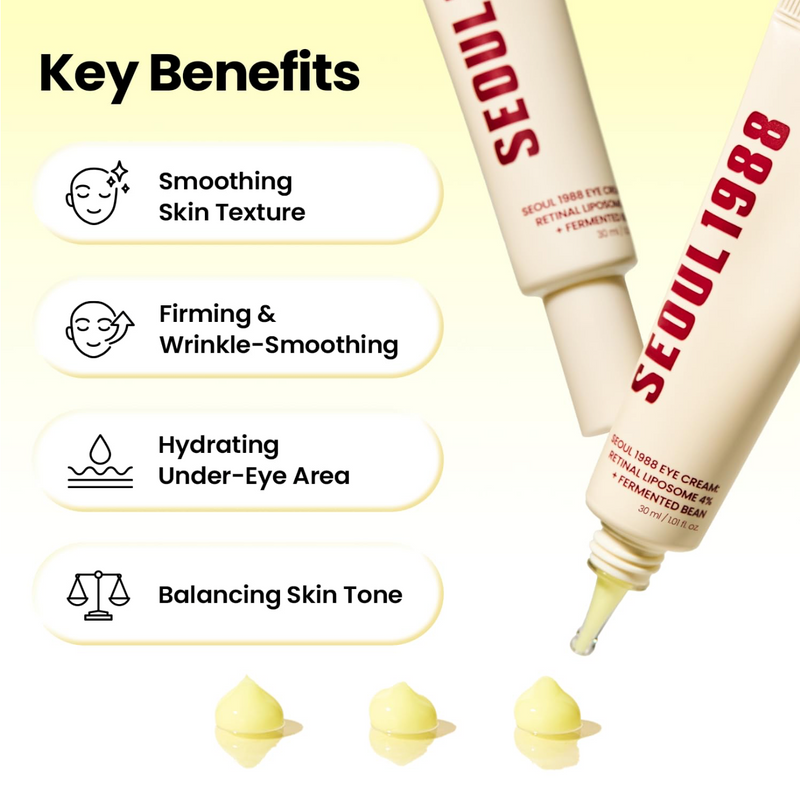 K-SECRET Seoul 1988 Eye Cream Retinal Liposome 4% + Fermented Bean 30ml