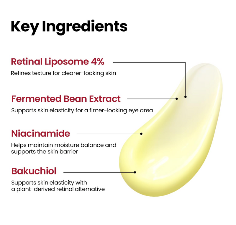 K-SECRET Seoul 1988 Eye Cream Retinal Liposome 4% + Fermented Bean 30ml