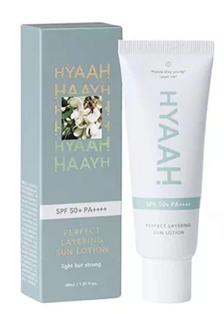 HYAAH Perfect Layering Sun Lotion SPF50+ PA++++