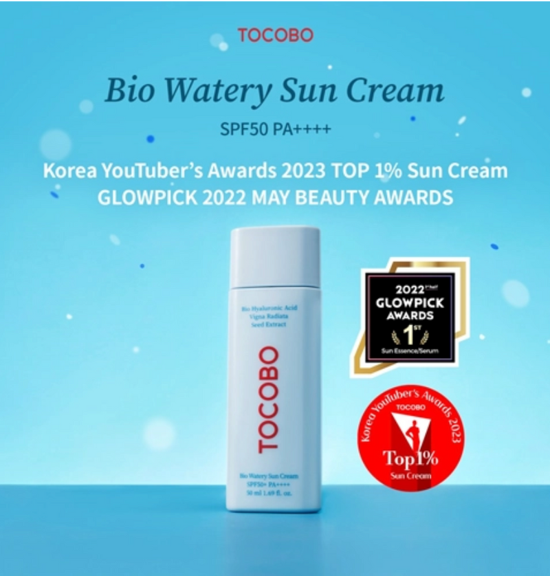 TOCOBO Bio Watery Sun Cream SPF50 PA++++ (40 ml)