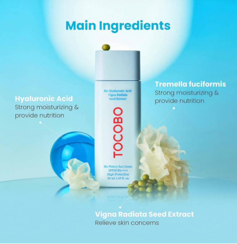 TOCOBO Bio Watery Sun Cream SPF50 PA++++ (40 ml)