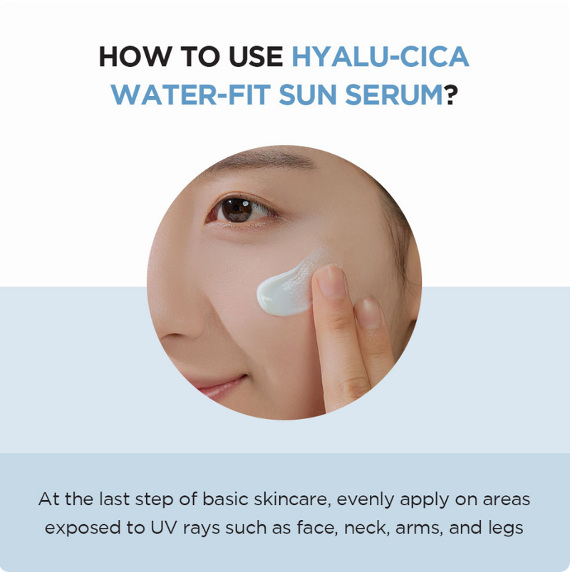 SKIN1004 Madagascar Centella Hyalu-Cica Water-Fit Sun Serum SPF50+ PA++++ 50ml
