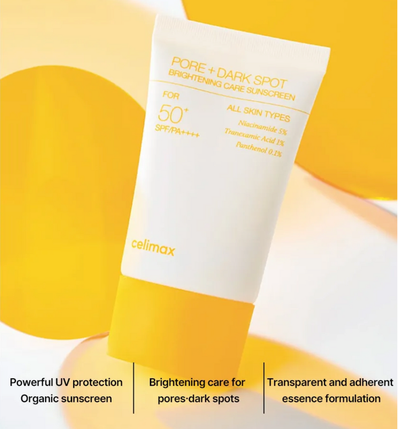 Celimax Pore + Dark Spot Brightening Care Sunscreen SPF50+ PA++++