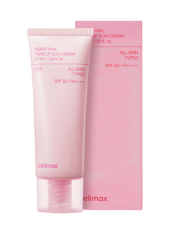 Celimax Heart Pink Tone Up Sun Cream SPF50+ PA++++
