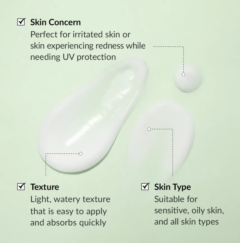 Dr. Althea Green Tea Fresh Sunscreen SPF50+ PA++++