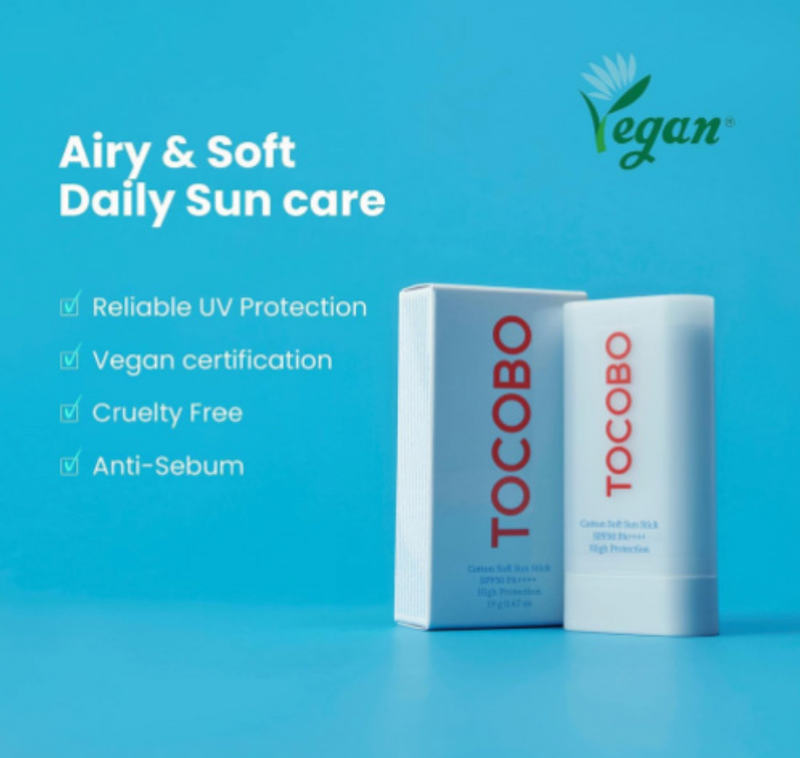 TOCOBO Cotton Airy Sun Stick SPF 50