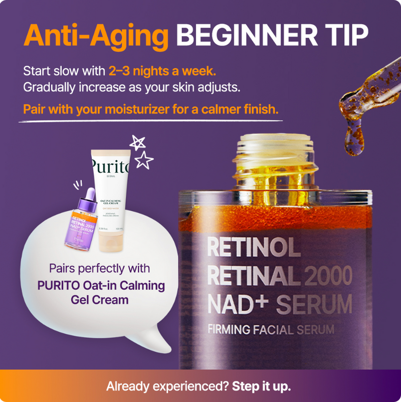 Purito Seoul Retinol Retinal 2000 NAD+ Serum