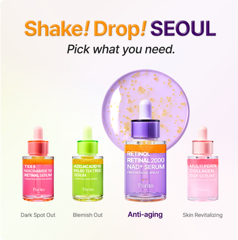 Purito Seoul Retinol Retinal 2000 NAD+ Serum