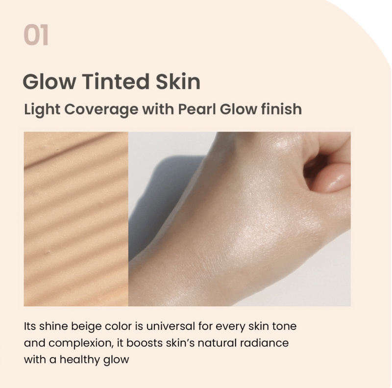 Heimish Artless Glow Tinted Sunscreen SPF50+ PA++++ (Shine Beige)
