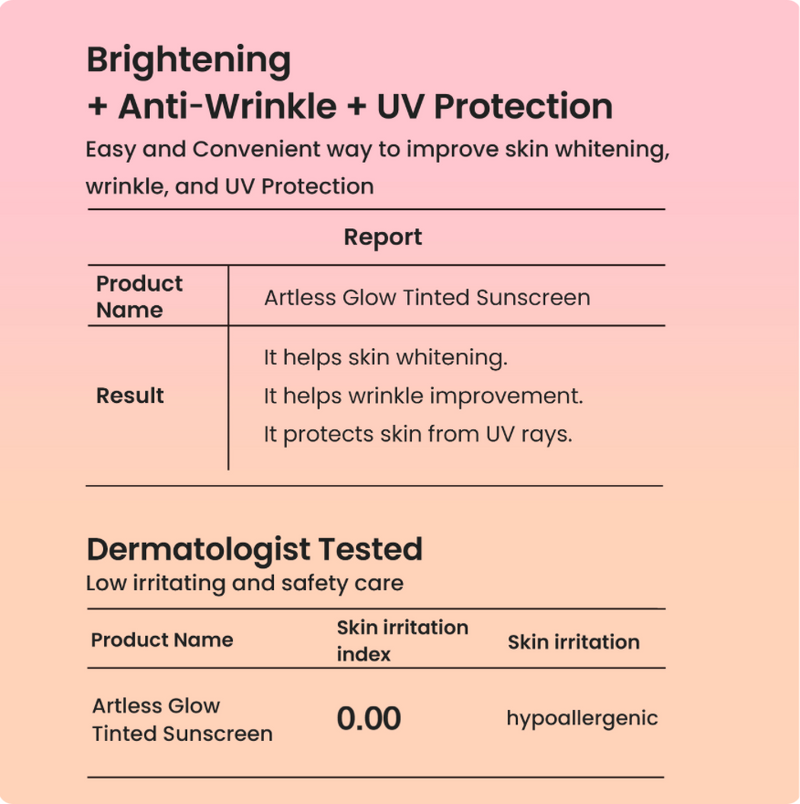 Heimish Artless Glow Tinted Sunscreen SPF50+ PA++++ (Shine Beige)