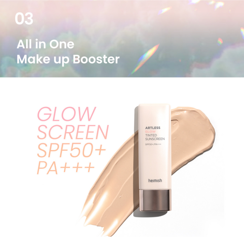 Heimish Artless Glow Tinted Sunscreen SPF50+ PA++++ (Shine Beige)