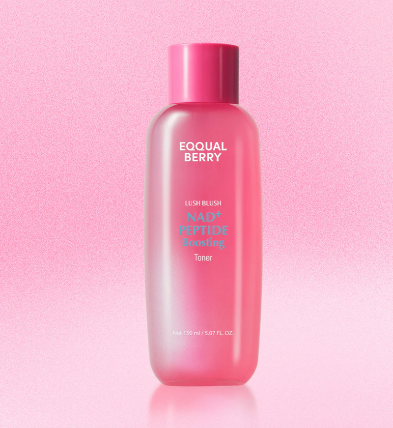 EQQUALBERRY Lush Blush NAD+ Peptide Boosting Toner 150ml