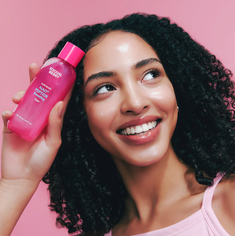 EQQUALBERRY Lush Blush NAD+ Peptide Boosting Toner 150ml