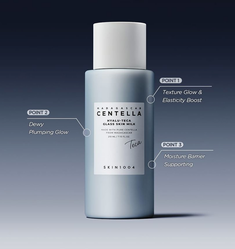 SKIN1004 Madagascar Centella Hyalu-Teca Glass Skin Milk  150ml