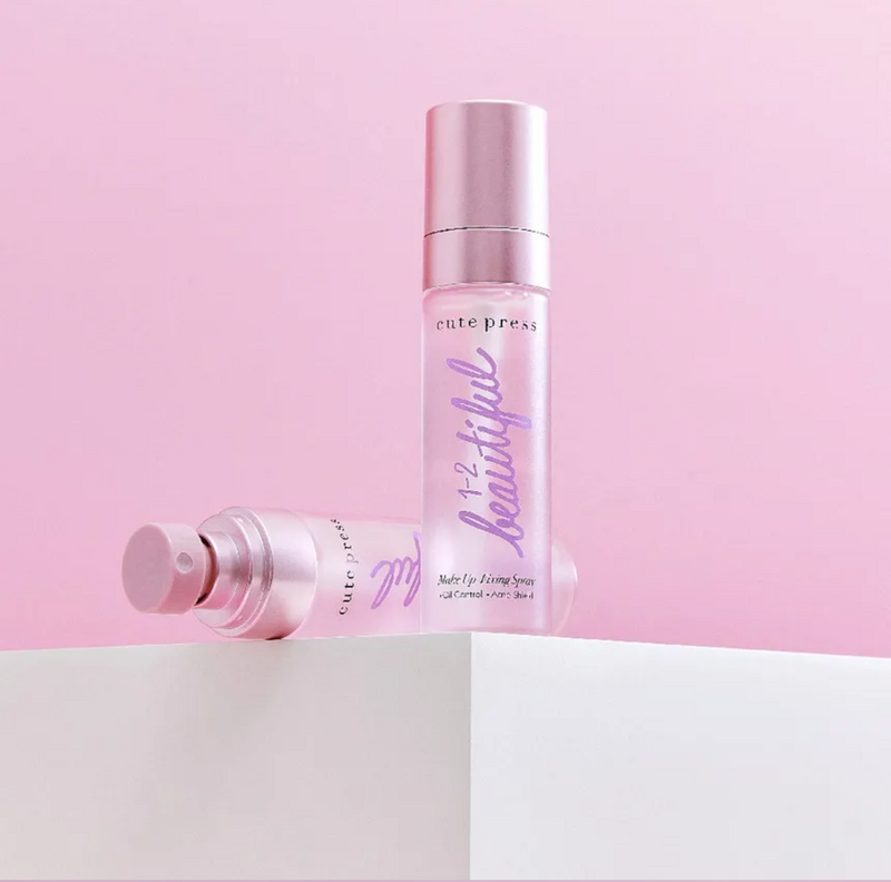 Cute Press 1-2 Beautiful Makeup Fixing Spray | Oil Control & Acne Shield | 60 ml
