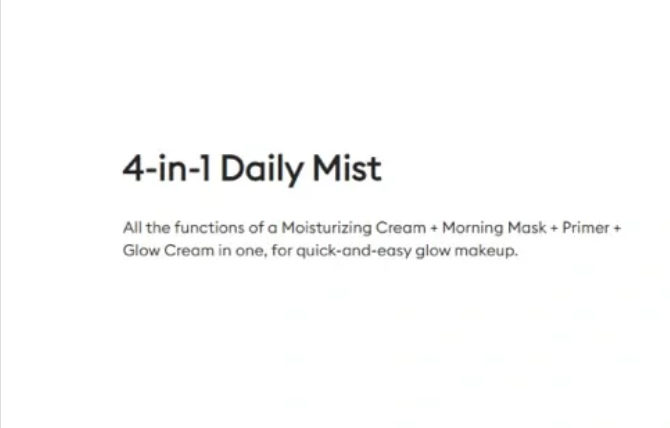 MISSHA Glow Skin Balm To Go Mist Hydrating Glow 80 ml