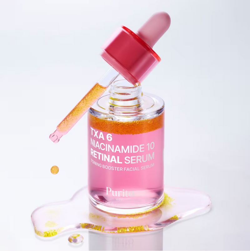 Purito TXA 6% Niacinamide 10% Retinal Serum | Toning Booster Facial Serum | 30 ml