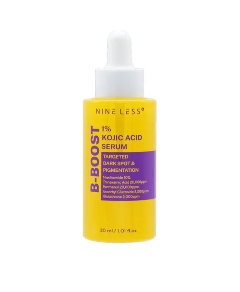 NINE LESS B-Boost 1% Kojic Acid Serum | Dark Spot & Pigmentation Serum | 30ml