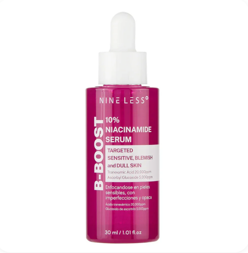 NINE LESS B-Boost 10% Niacinamide Serum | Brightening & Barrier Support | 30ml