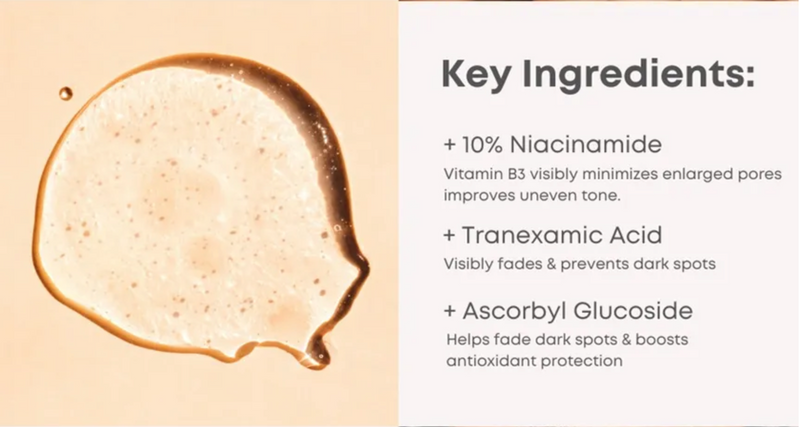 NINE LESS B-Boost 10% Niacinamide Serum | Brightening & Barrier Support | 30ml