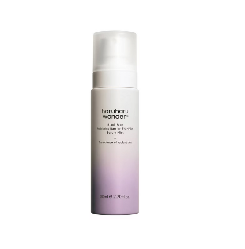 Haruharu Wonder Black Rice Probiotics Barrier 2% NAD+ Serum Mist