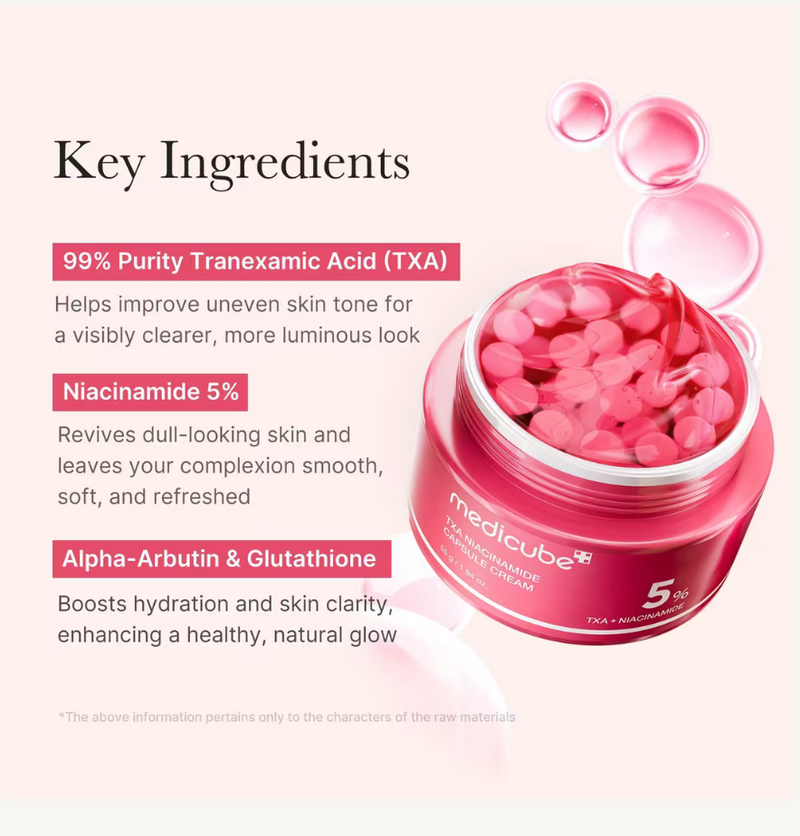 Medicube TXA Niacinamide Capsule Cream