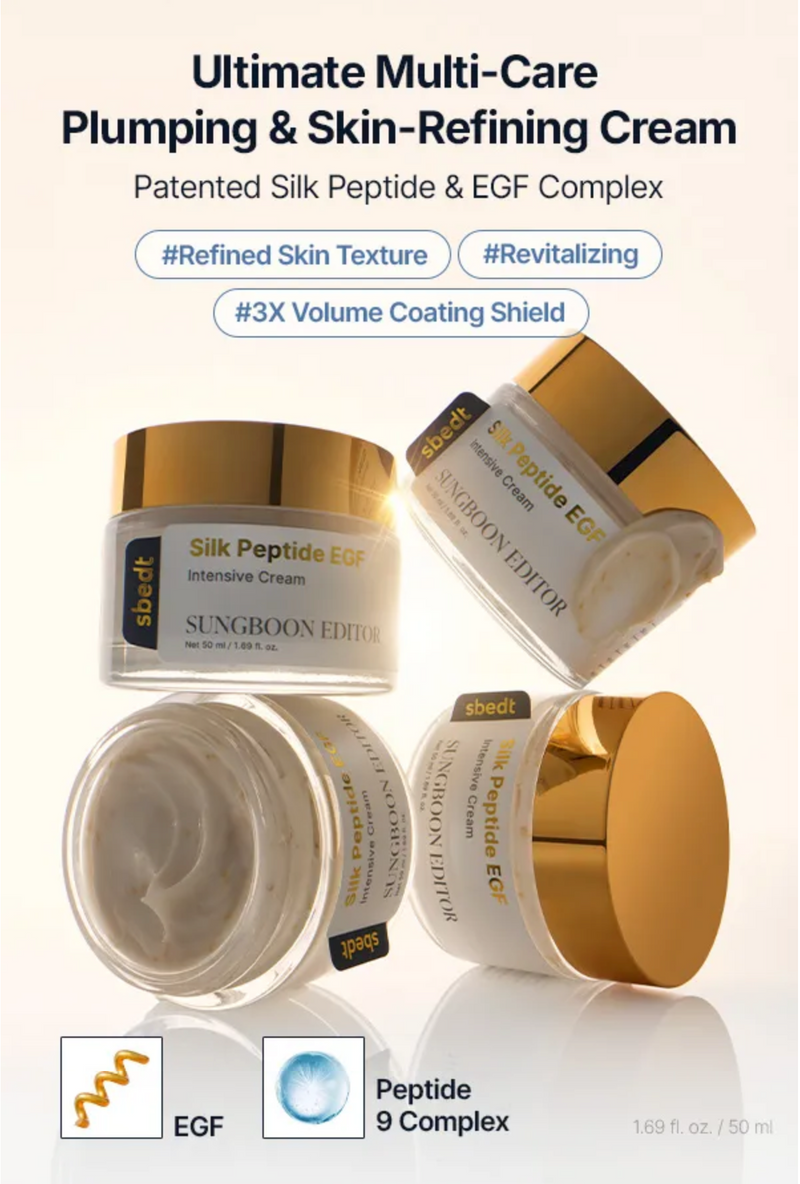 Sungboon Editor Silk Peptide EGF Intensive Cream 50ml