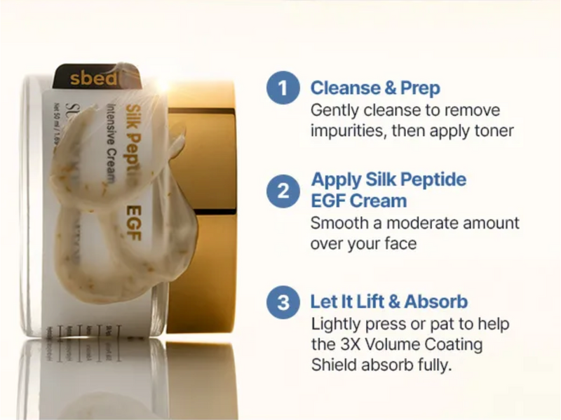 Sungboon Editor Silk Peptide EGF Intensive Cream 50ml