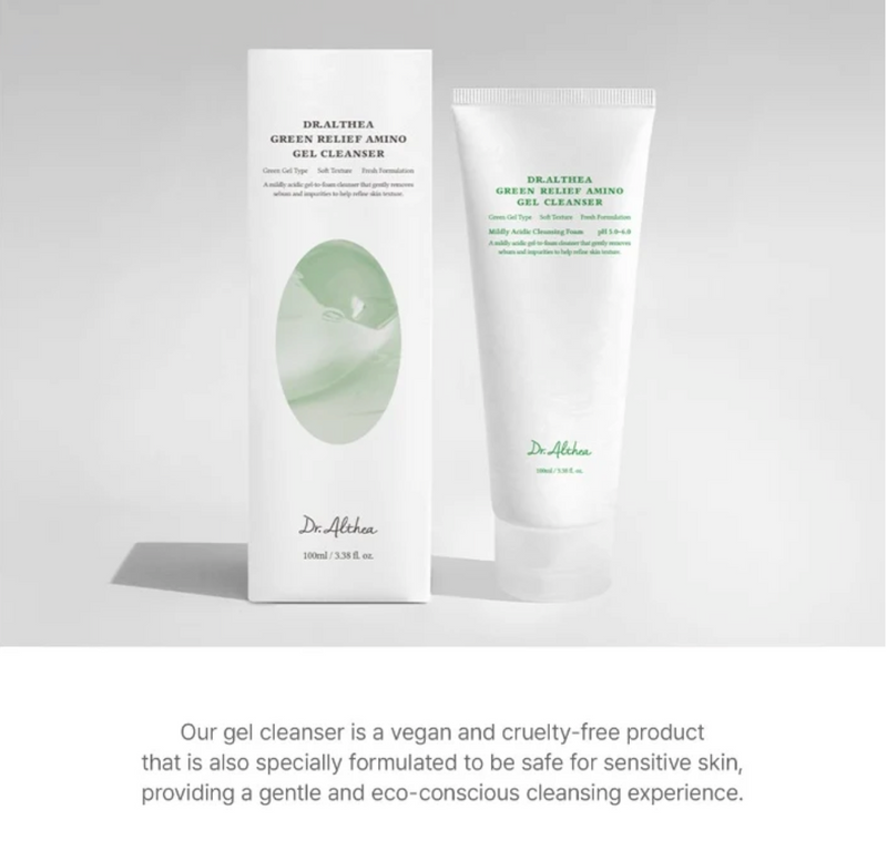 Dr. Althea Green Relief Amino Gel Cleanser 100ml