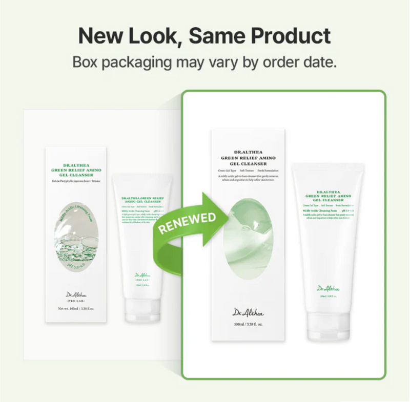 Dr. Althea Green Relief Amino Gel Cleanser 100ml