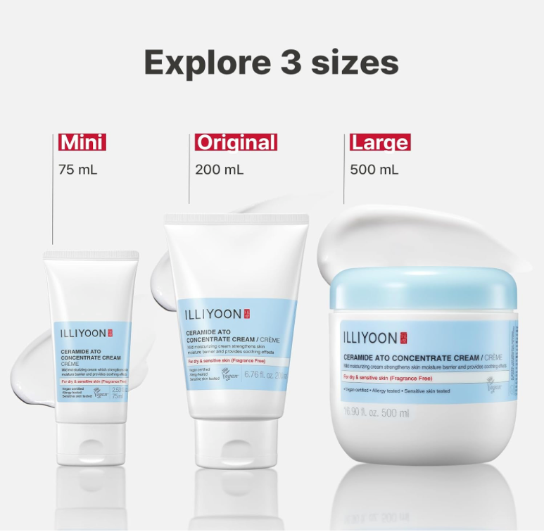 ILLIYOON Ceramide Ato Concentrate Cream (75 ml)