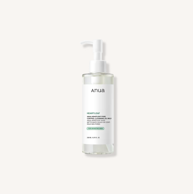 Anua Heartleaf Pore Control Cleansing Oil Mild | Gentle Oil Cleanser | 200 ml