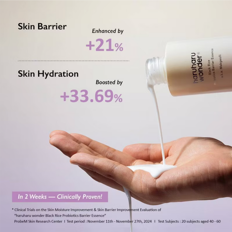 Haruharu Wonder Black Rice Probiotics Barrier Essence 120ml