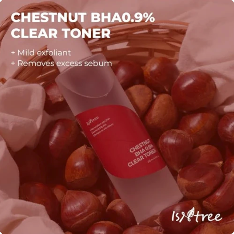 Isntree Chestnut BHA 0.9% Clear Toner (200 ml)