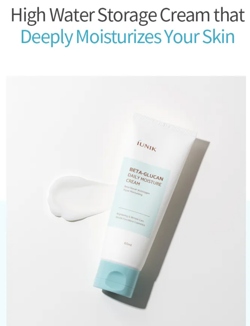 iUNIK Beta-Glucan Daily Moisture Cream 60ml