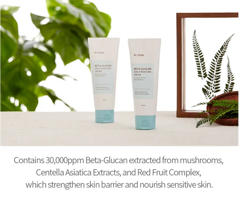 iUNIK Beta-Glucan Daily Moisture Cream 60ml