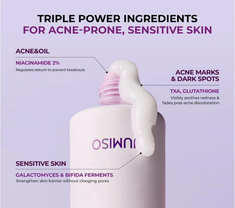 JUMISO Niacinamide 2+ Oil Control Cream 80ml